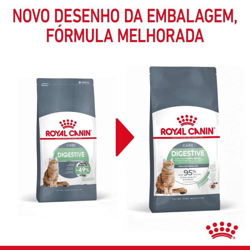 Ração para gato adulto - Royal Canin Digestive Care