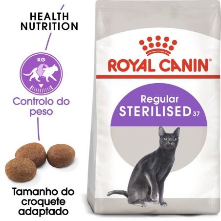 Ração para gato Royal Canin Sterilised 37