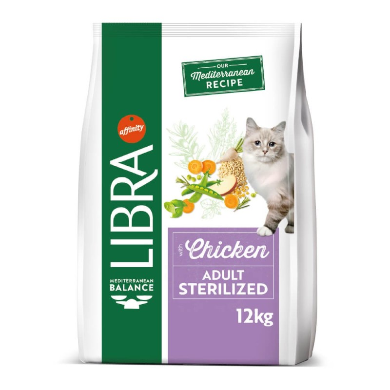 Ração para gato Libra Sterilized Frango