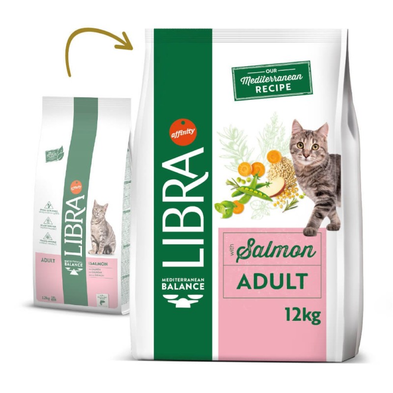 Ração para gato Libra Adulto - Salmão