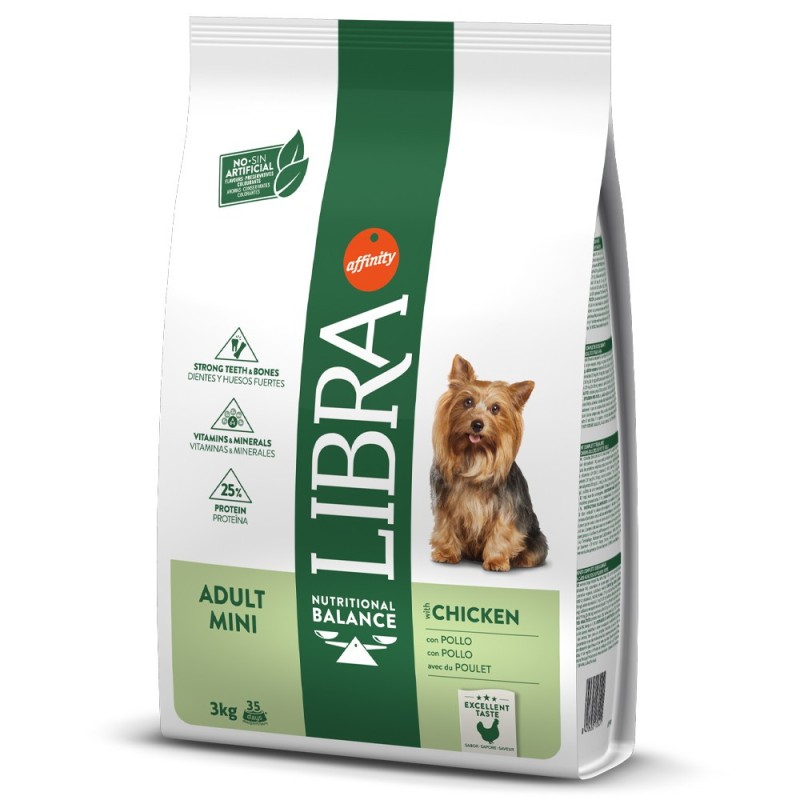 Ração para Cão Libra Adulto Mini Frango