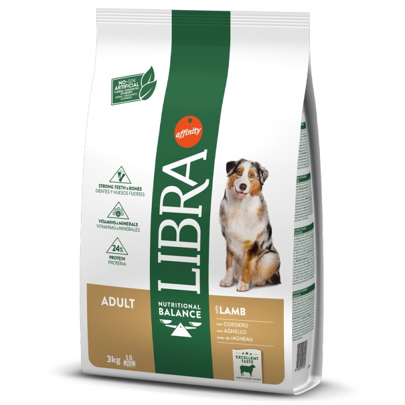 Ração para cão Libra Adulto Cordeiro