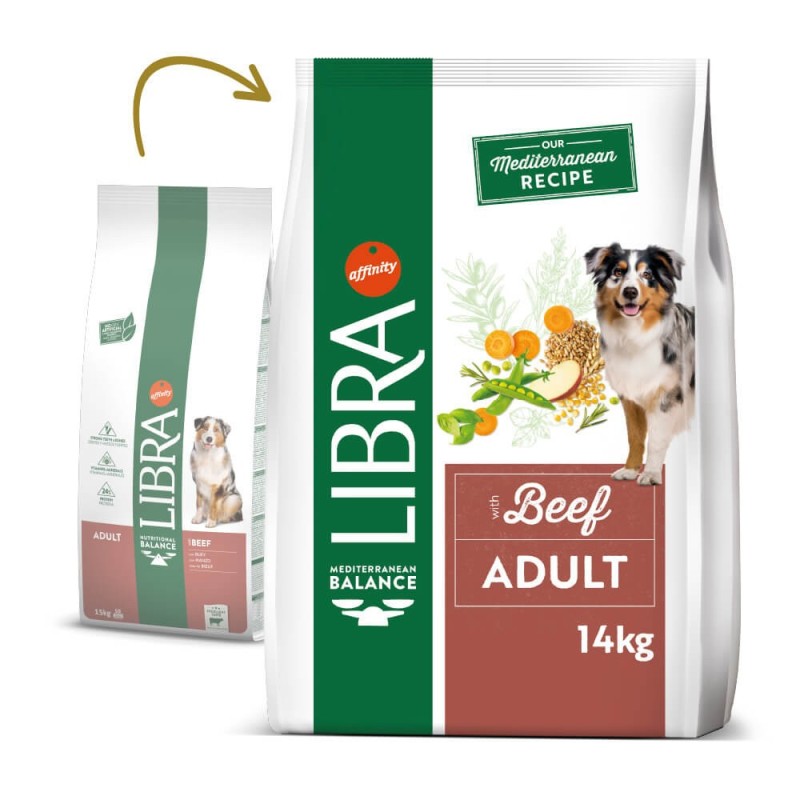 Ração para Cão Libra Adulto Vaca