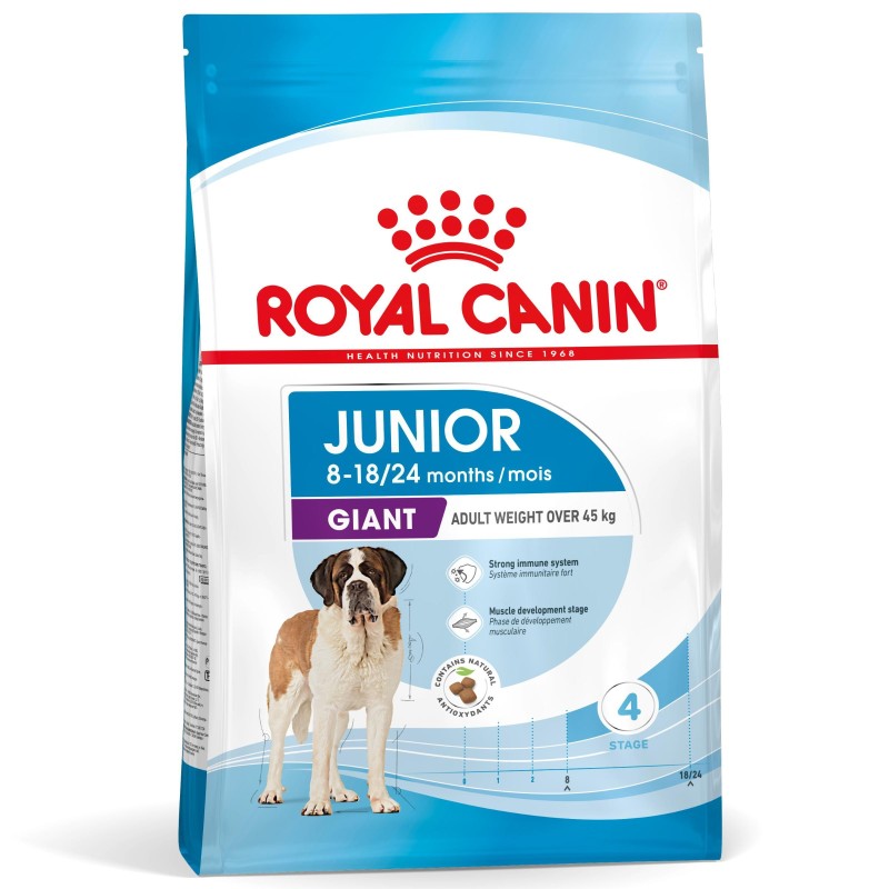 Ração para cão Royal Canin Júnior Giant