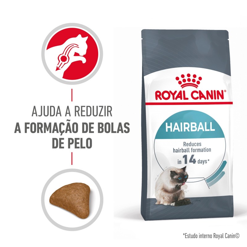 Ração para gato adulto - Royal Canin Hairball Care
