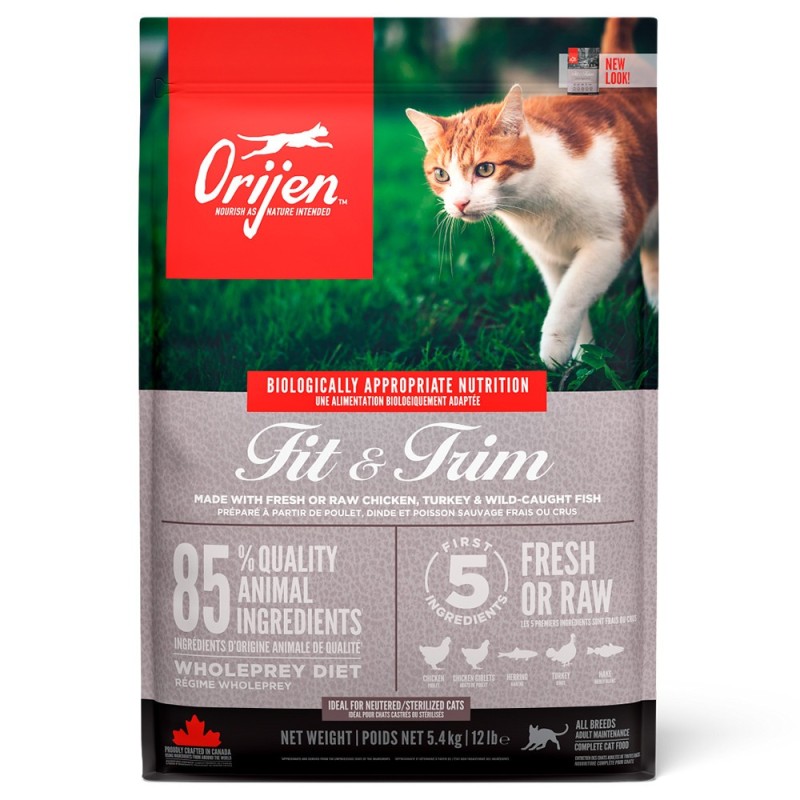 Ração para gato Orijen Fit & Trim
