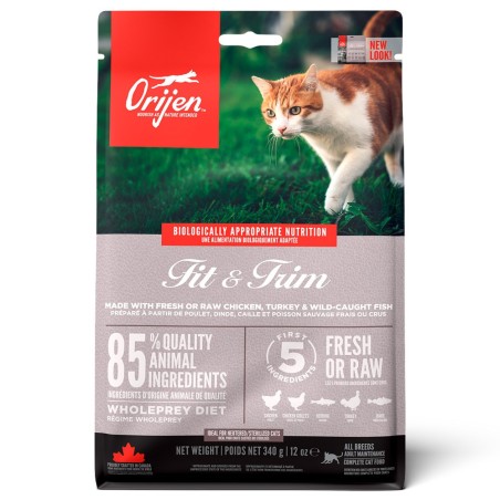 Ração para gato Orijen Fit & Trim
