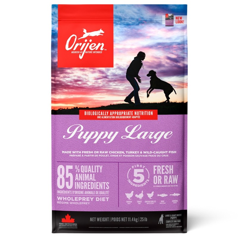 Ração para Cão Orijen Puppy Large Breed