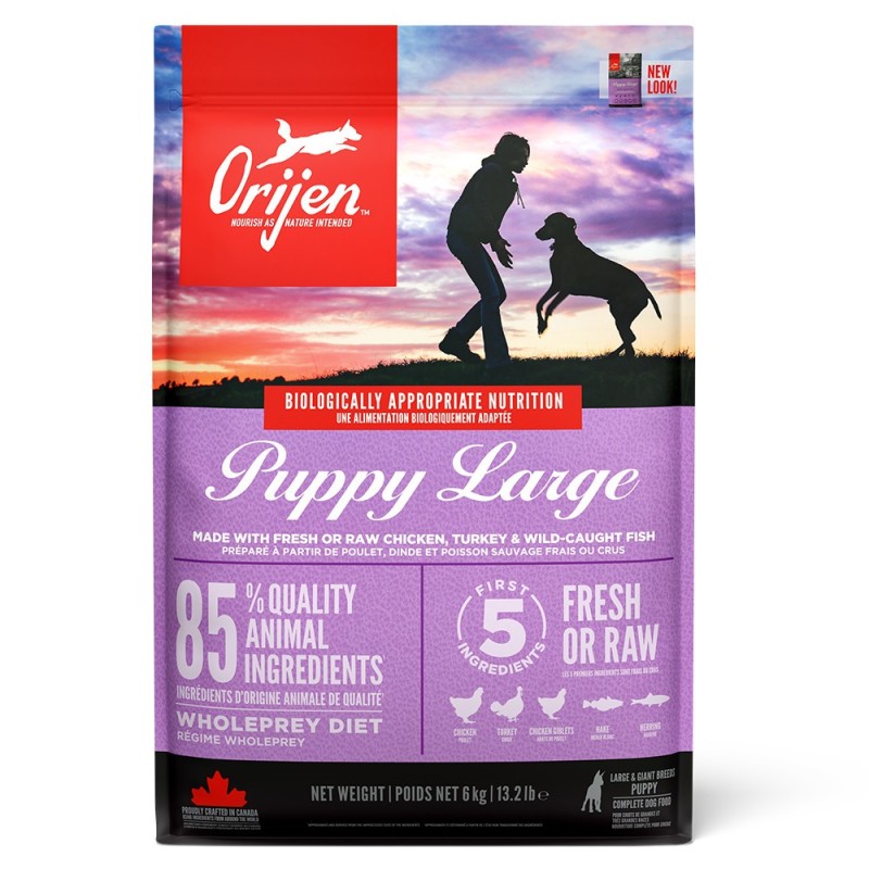 Ração para Cão Orijen Puppy Large Breed