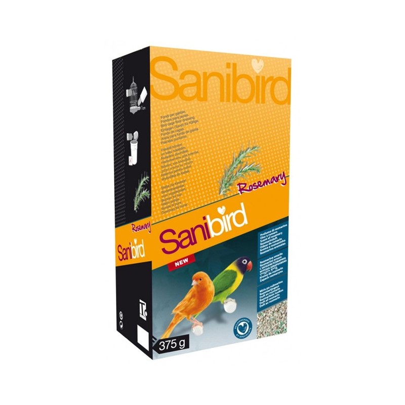 Areia de fundo Rosemary para aves - Sanibird