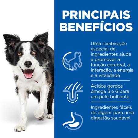 Ração para cão - Hill's Youthful Vitality Medium Mature 7+