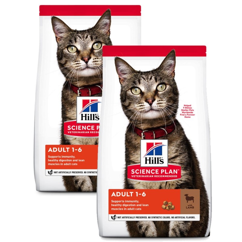 Ração para gato Hill's Adult - Cordeiro