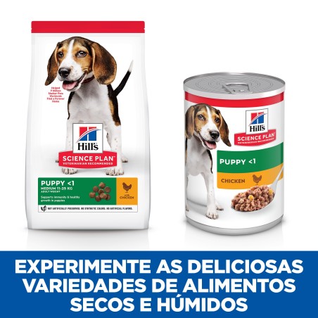 Ração para Cão Hill's Puppy Medium Frango
