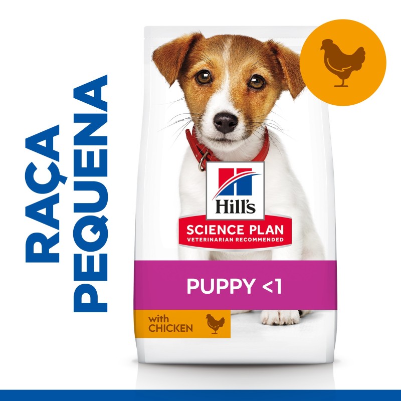 Ração para Cão - Hill's Puppy Small & Miniature - Frango