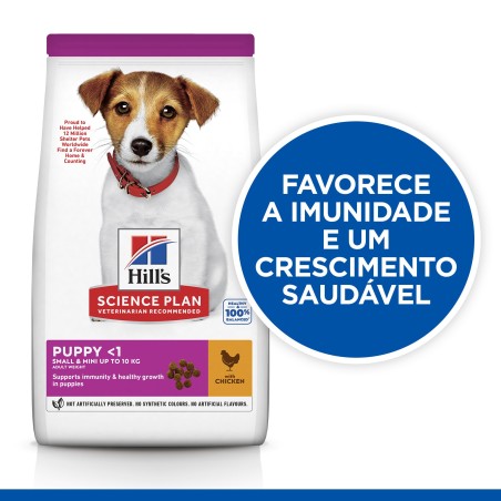 Ração para Cão - Hill's Puppy Small & Miniature - Frango