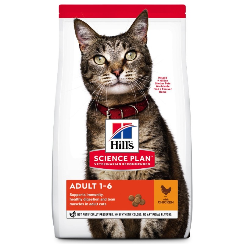 Ração para gato - Hill's Adult - Frango