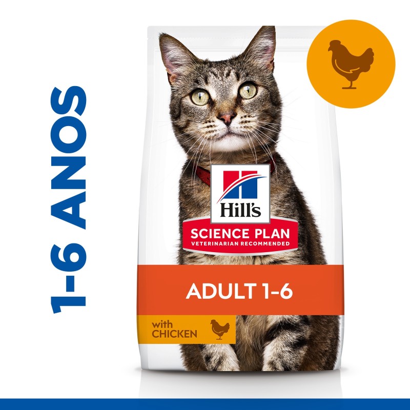 Ração para gato - Hill's Adult - Frango