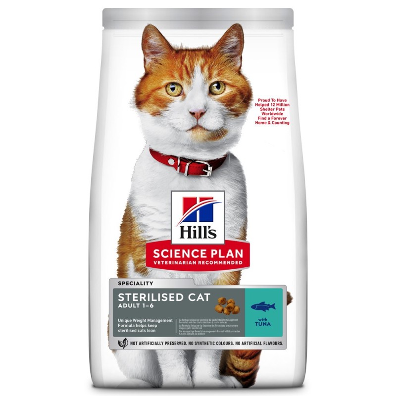 Ração para gato Hill's Sterilised Young Adult