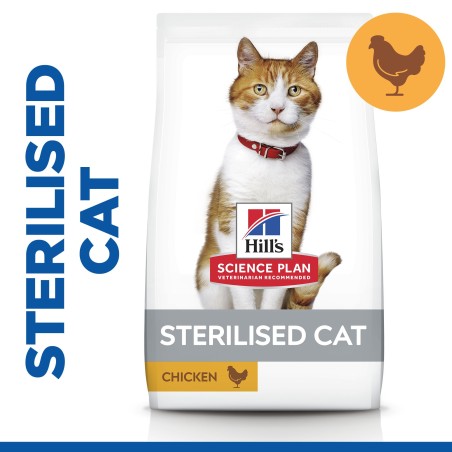 Ração para gato Hill's Sterilised Young Adult