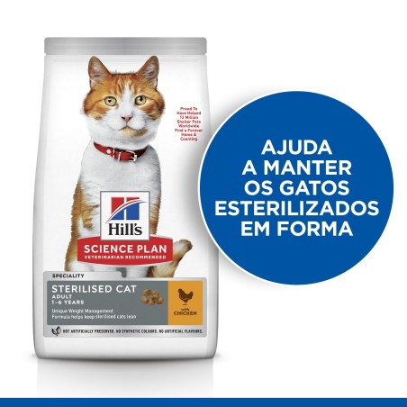 Ração para gato Hill's Sterilised Young Adult