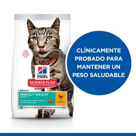 Ração para gato Hill's Perfect Wright Adult - Frango