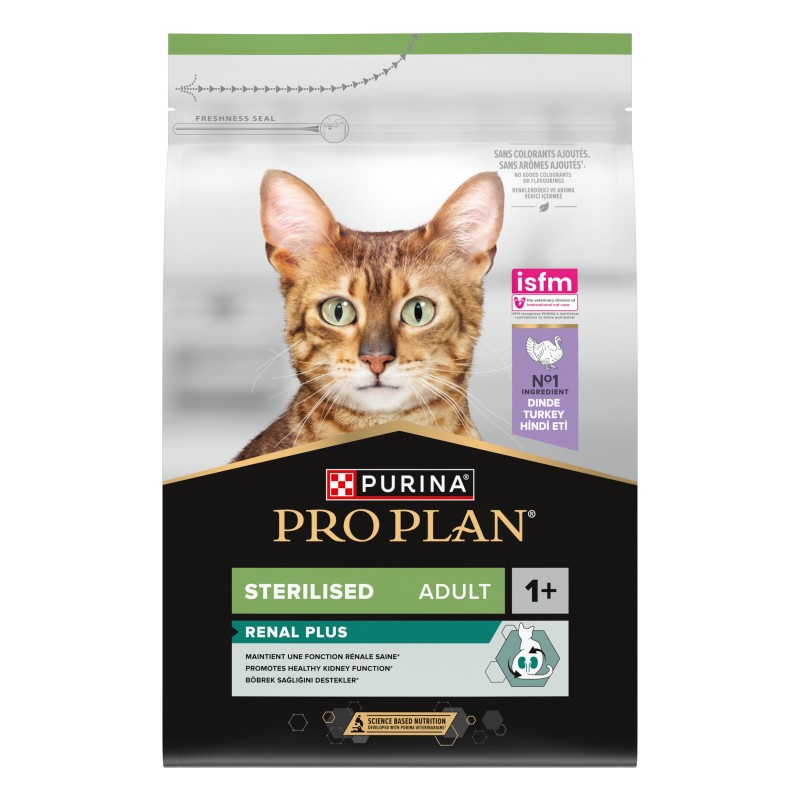 Ração para gato Pro Plan Sterilised Renal Plus - Peru