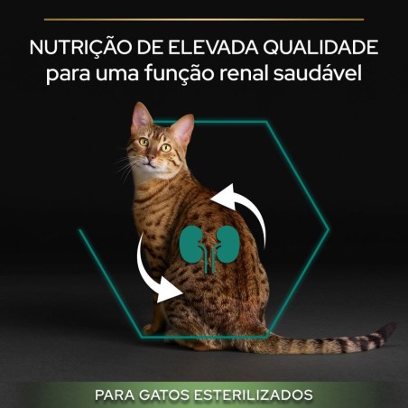 Ração para gato Pro Plan Sterilised Renal Plus - Coelho