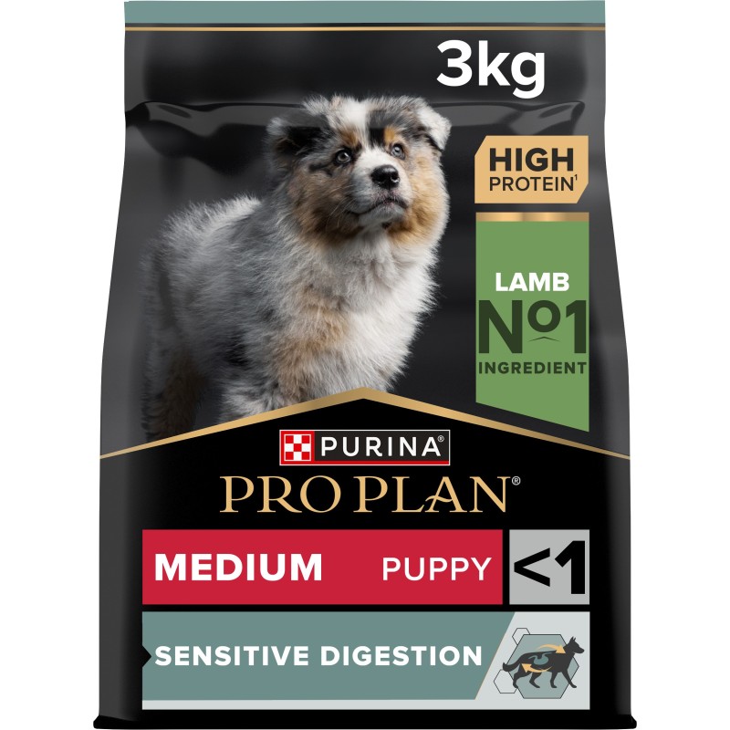 Pro Plan Sensitive Digestion Medium Puppy - Ração seca para cachorro