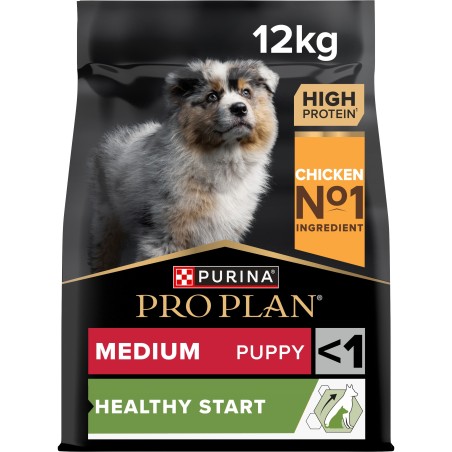 Ração para Cão Pro Plan Healthy Start Medium Puppy Frango