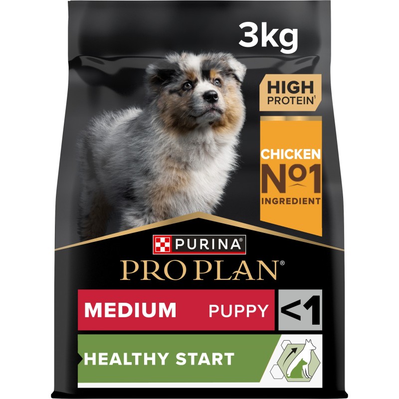 Ração para Cão Pro Plan Healthy Start Medium Puppy Frango