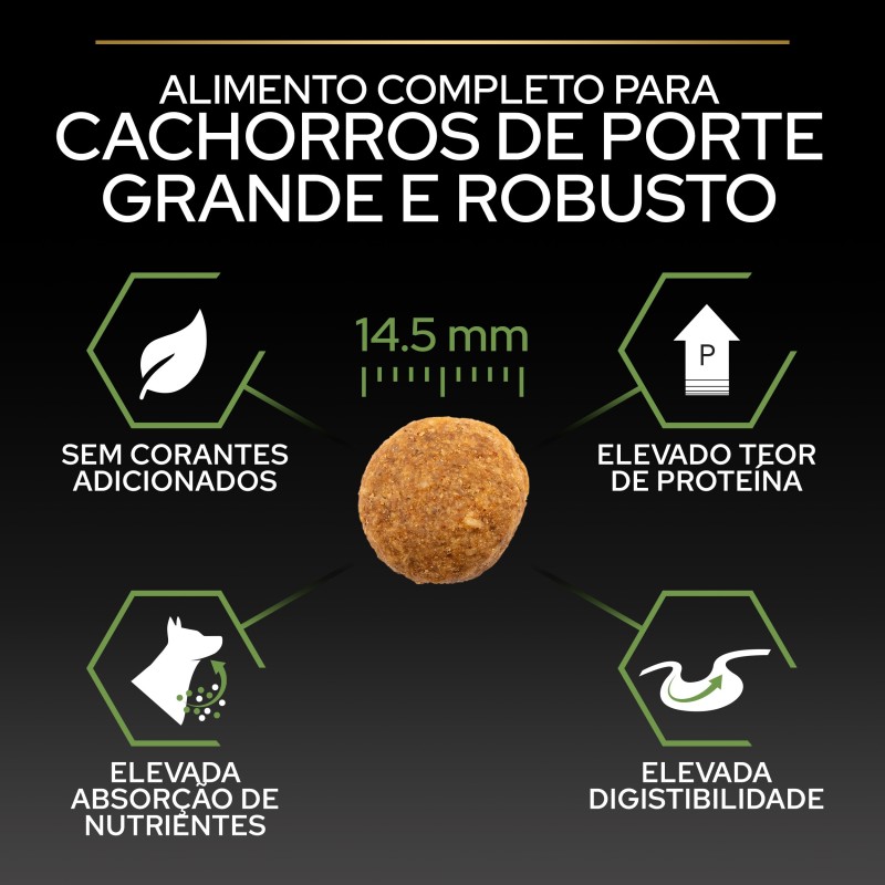 Ração para Cão Pro Plan Healthy Start Large Robust Puppy Frango