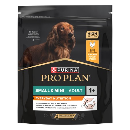 Pro Plan Everyday Nutrition Small & Mini - Ração seca para cão adulto pequeno - Frango