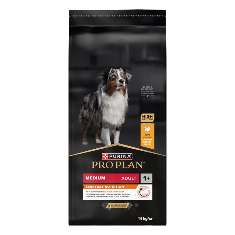 Ração para cão Pro Plan Everyday Nutrition Medium Adulto Frango