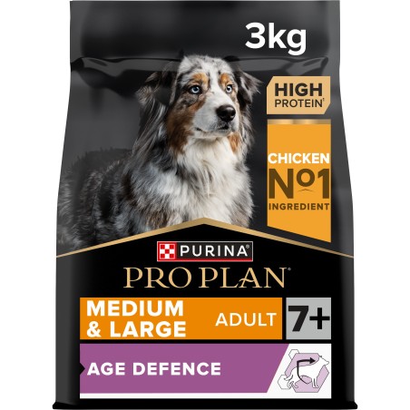 Ração para cão Pro Plan Age Defence Medium & Large 7+