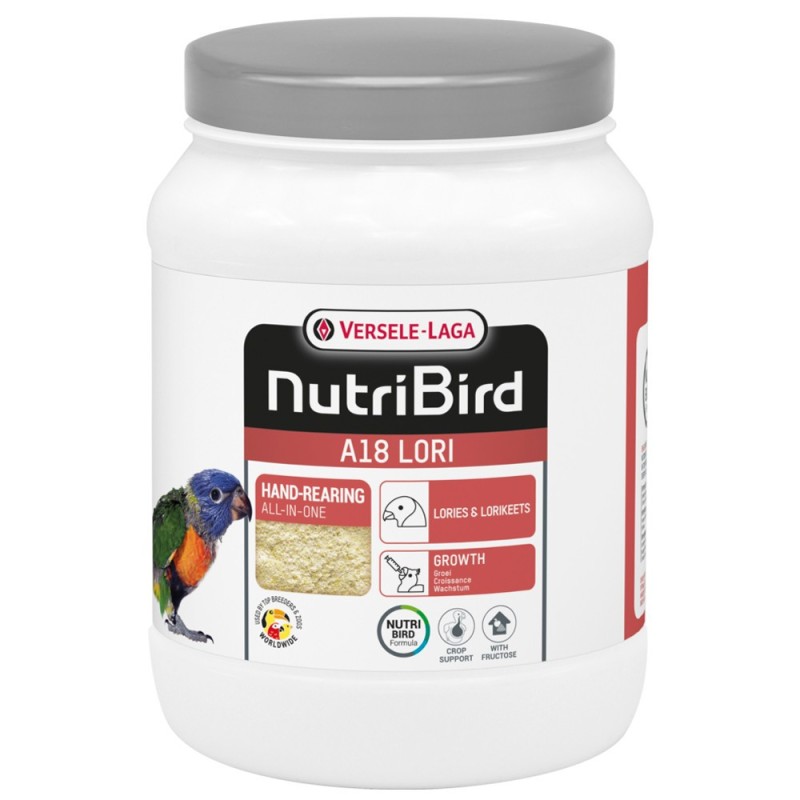 Alimento para criação para aves - Versele-Laga Nutribird A18 Lori