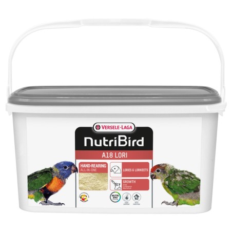 Alimento para criação para aves - Versele-Laga Nutribird A18 Lori