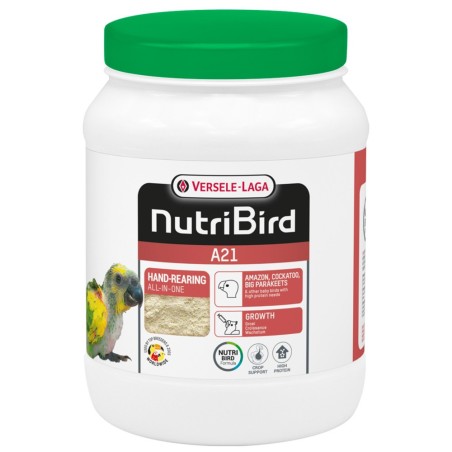 Nutribird A21 - Alimento para criação à mão para aves - Versele-Laga