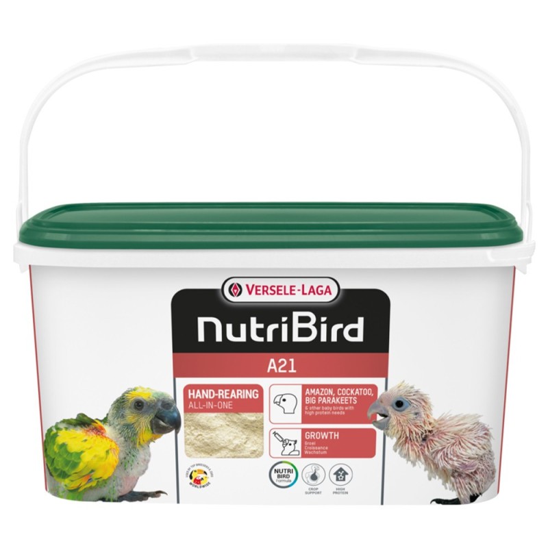 Nutribird A21 - Alimento para criação à mão para aves - Versele-Laga