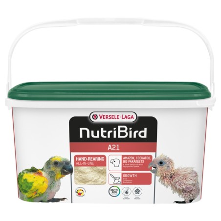 Nutribird A21 - Alimento para criação à mão para aves - Versele-Laga