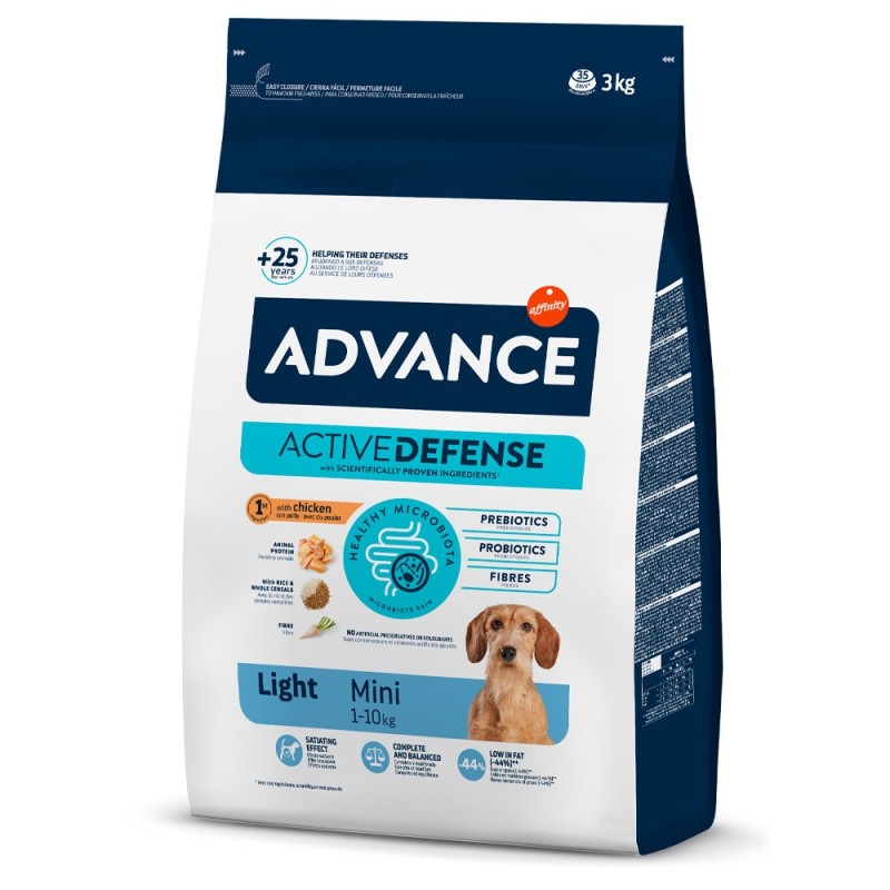 Ração para cão Advance Light Mini