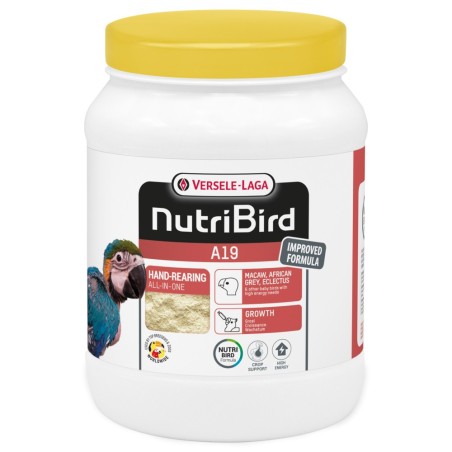 Alimento para criação à mão para aves - Versele-laga Nutribird A19