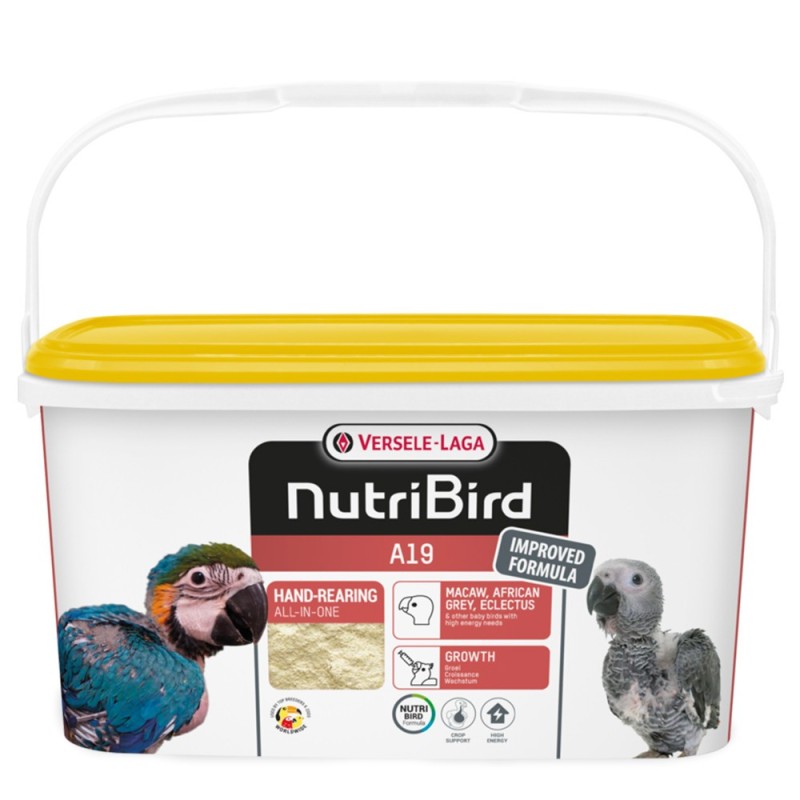 Alimento para criação à mão para aves - Versele-laga Nutribird A19