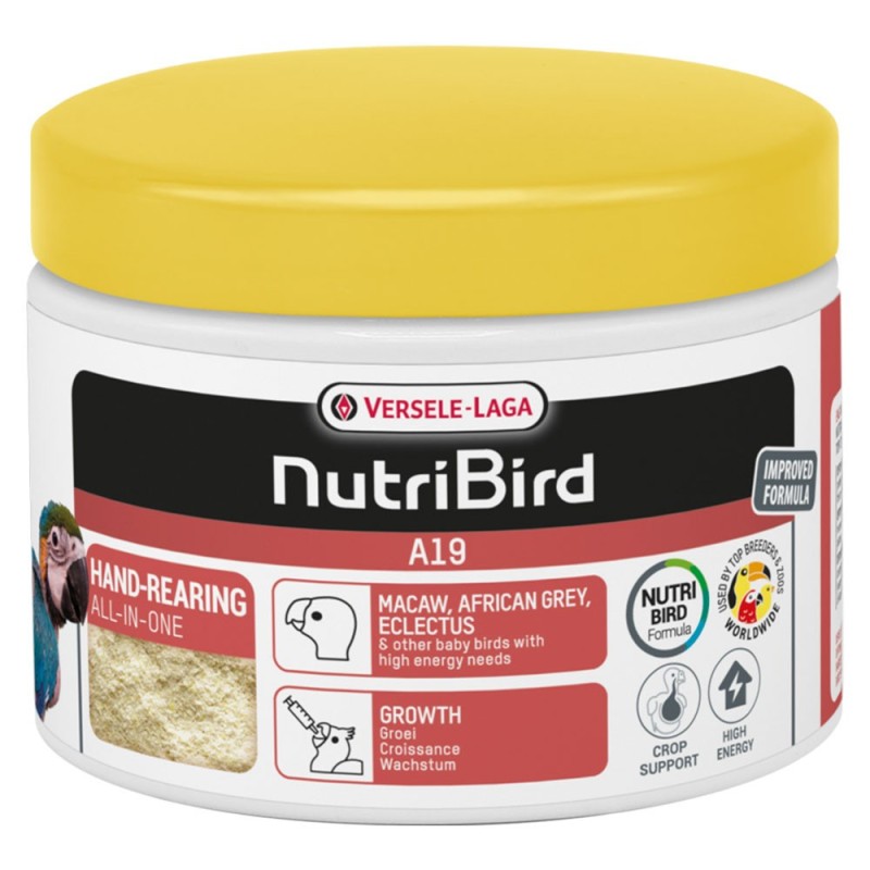 Alimento para criação à mão para aves - Versele-laga Nutribird A19