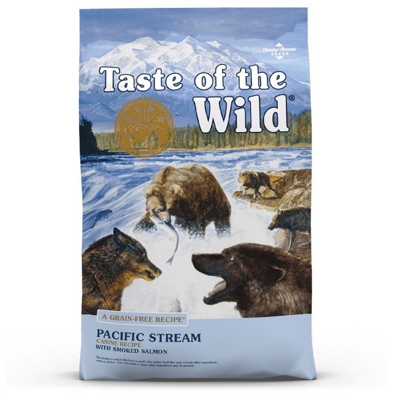 Ração para cão Taste of the Wild Pacific Stream Salmão