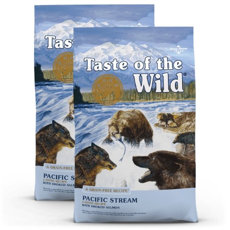 Ração para cão Taste of the Wild Pacific Stream Salmão