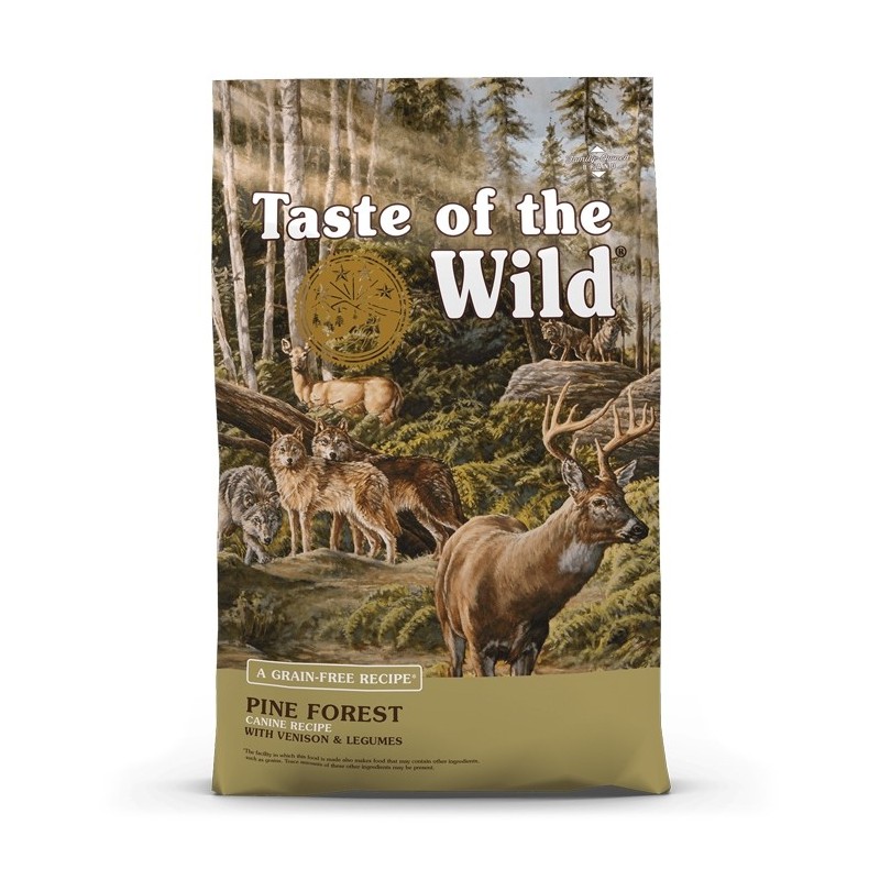 Ração para cão Taste of the Wild Pine Forest Veado