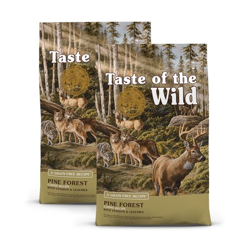 Ração para cão Taste of the Wild Pine Forest Veado