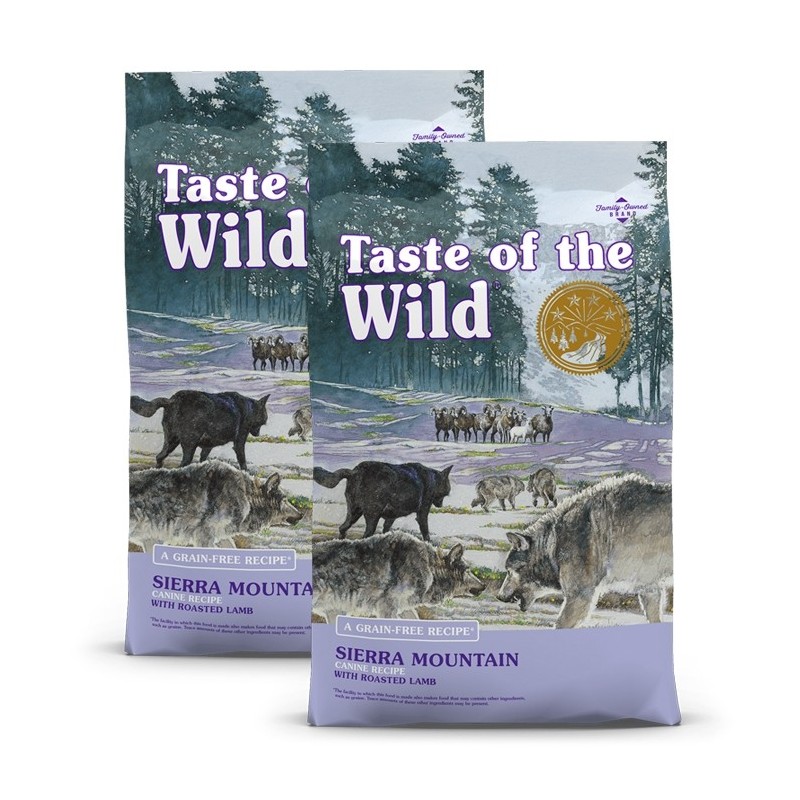 Ração para Cão Taste of the Wild Sierra Mountain Borrego