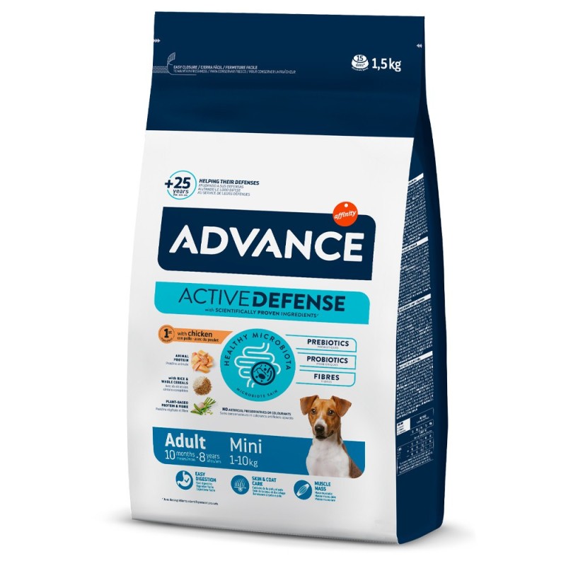Ração para cão Advance Adult Mini Frango