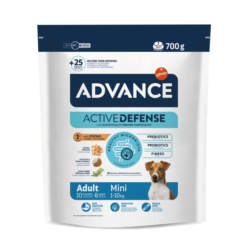 Ração para cão Advance Adult Mini Frango